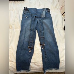Denim overalls